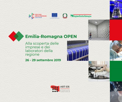 Emilia-Romagna Open: alla scoperta delle imprese e dei laboratori della regione 26 - 29 settembre 2019