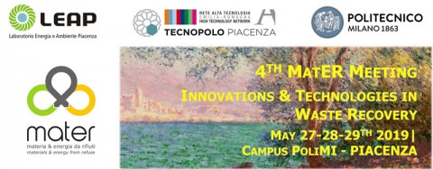 Convegno MatER 2019 - Innovations & Technologies in Waste Recovery