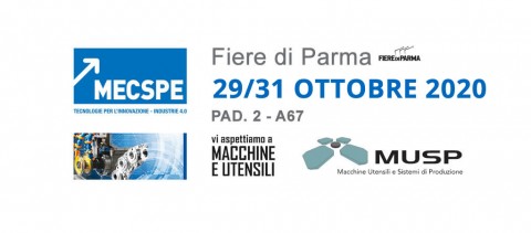  Nuovo rinvio per l'edizione 2020 di MECSPE. Nuove date: 29-31 ottobre 2020